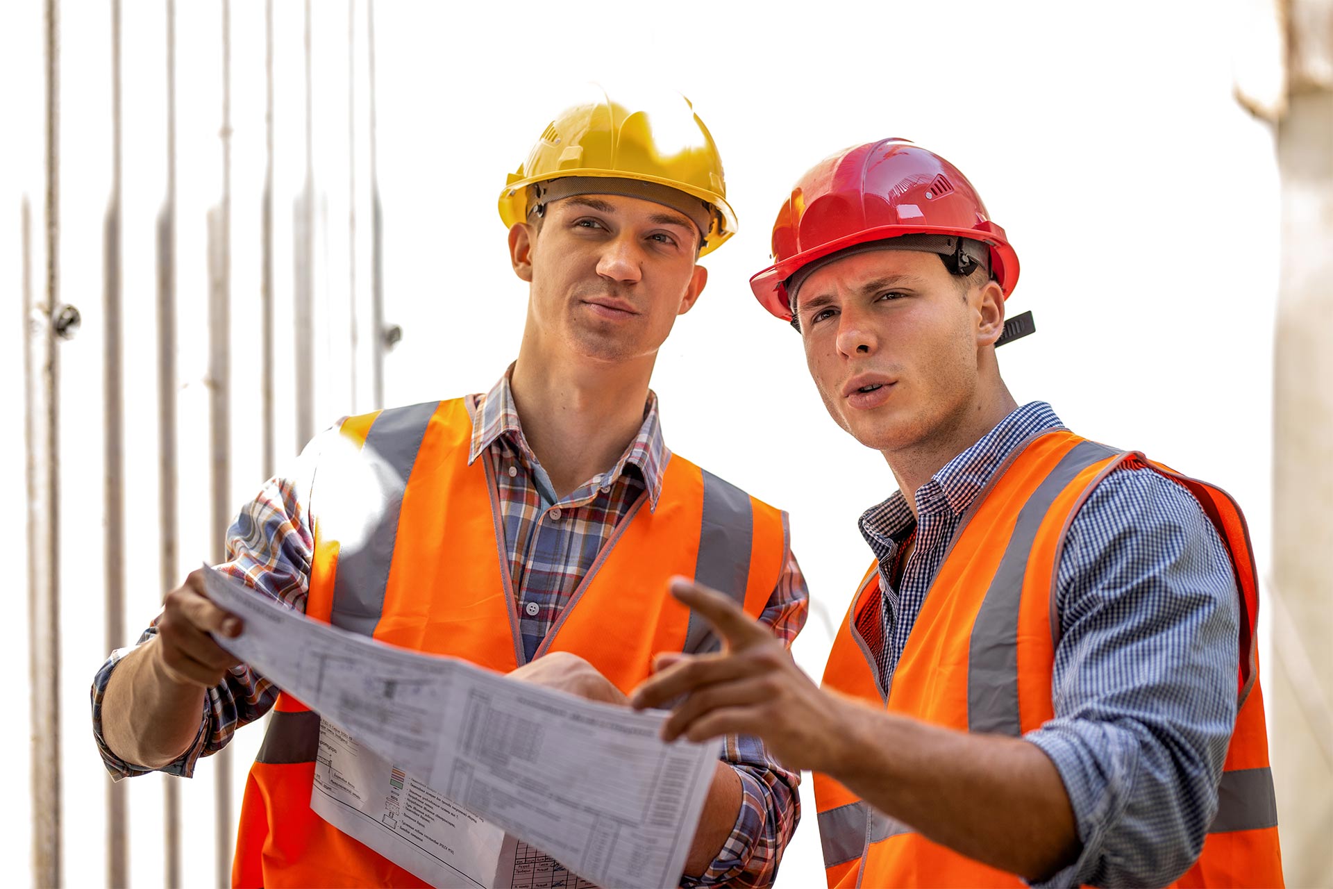 Industrial contractor — Site assessment and project planning