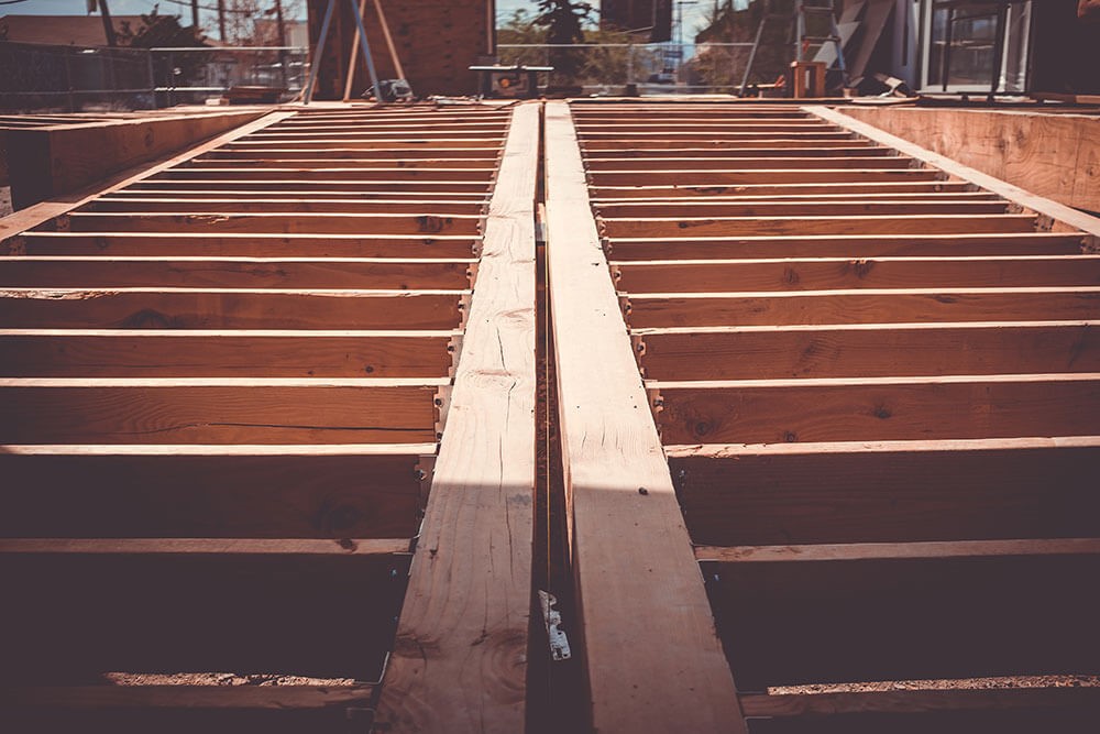 Warehouse Roofing — Targeted repair work in progress