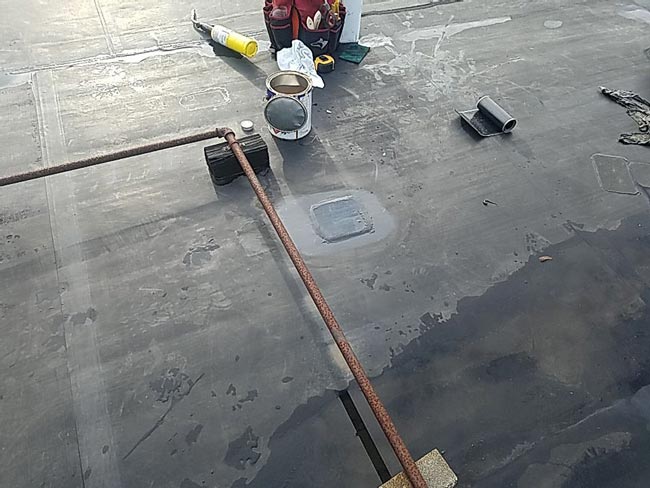 Commercial Flat Roof Repair Services